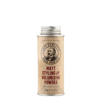 Captain Fawcett's Poudre de cheveux "Matt Styling and Volumizing Powder" Expedition Reserve (20g/0.7oz)