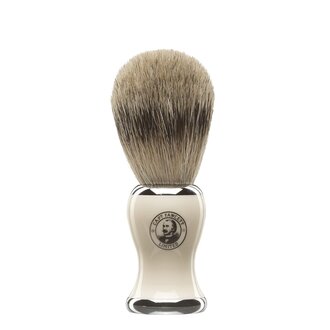 Captain Fawcett's Shaving Brush with Super Badger Hair - Oversize (33mm/1.29")