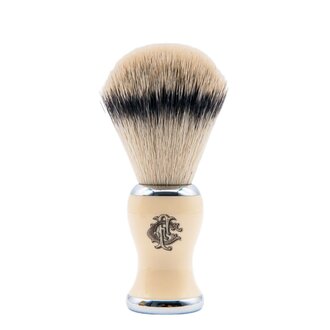 Captain Fawcett's Faux Badger Synthetic Shaving Brush - Medium (24mm/0.94")