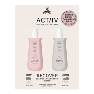 Actiiv Hair Science Recover Thickening Duo - For Women (2x 473ml/16.0oz)