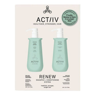 Actiiv Hair Science Duo réparateur de longueurs "Renew" (2x 473ml/16.0oz)