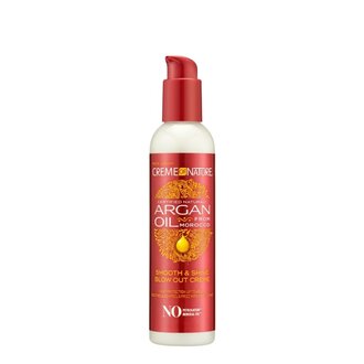 Creme Of Nature Argan Oil Heat Protector Smooth & Shine Blowout Creme (226ml/7.6oz)