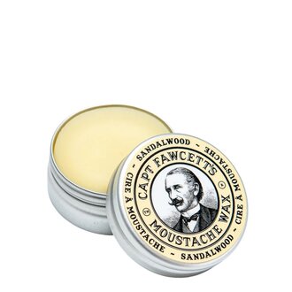 Captain Fawcett's Cire à moustache au bois de santal (15ml/0.5oz)