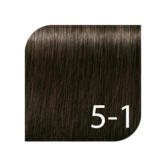 Schwarzkopf Igora Color10 Professional 5-1 - Light Brown Cendré / Color10 Permanent Hair Color Cream (60ml/2.0oz)