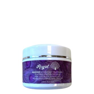 Royal Platinum Moisturizing Mask prevents hair loss and breakage - For blondes dry hair (240ml/8.11oz)