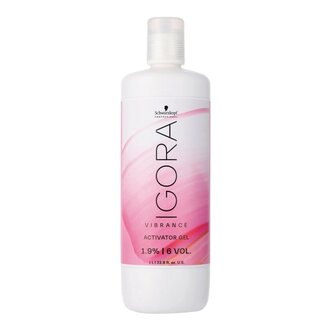 Schwarzkopf Igora Vibrance Professional Gel activateur 1,9% 6 volume "Vibrance Activator Gel" (1000ml/33.8oz)