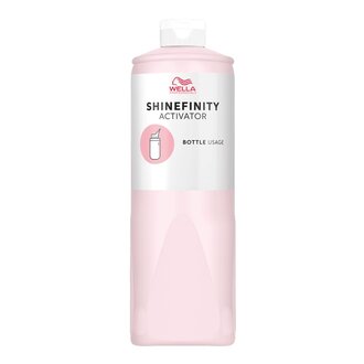 Wella Shinefinity Shinefinity Activator Bottle Usage (1000ml/33.8oz)