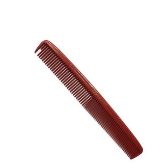 Hercules Sägemann Peigne de coupe antistatique Carbon 4 (178mm/ 7.0") - Rouge