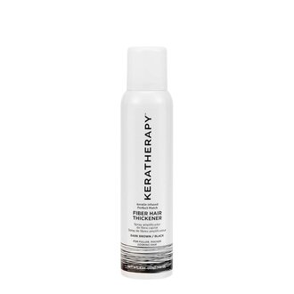 Keratherapy Fiber Hair Thickener Spray (140ml/4.0oz) - Dark Brown / Black