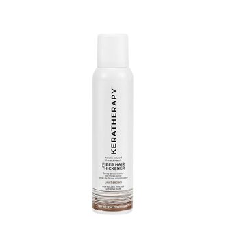 Keratherapy Fiber Hair Thickener Spray (140ml/4.0oz) - Light Brown