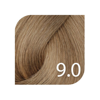 Voila 9.0 - Very Light Blonde / 3C Intense Coverage Color Care Permanente Crème Color (60ml/2.0oz)