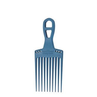 Olivia Garden CurlyHair Carbon Pick Comb - Splash Blue