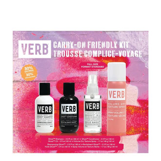 Verb Carry-On Friendly Kit (2x 68ml/2.3oz, 60ml/2.0oz, 48g/1.7oz)