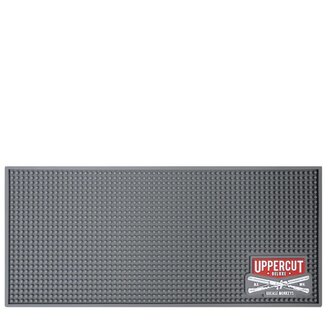 Uppercut Deluxe Tapis de station de barbier - Gris (45cm/17.72" x 25cm/9.84")