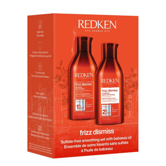 Redken Duo lissant sans sulfate "Frizz Dismiss" (2x300ml/10.14oz)