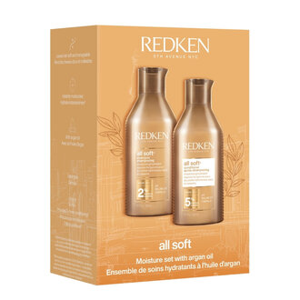 Redken Duo hydratant "All Soft" (2x300ml/10.14oz)