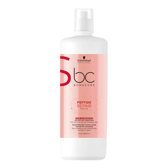 Schwarzkopf  Bonacure Shampoing micellaire nutritif intense "Peptide Repair Rescue" (1000ml/33.8oz)