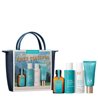 Moroccanoil Ensemble voyage anti-frisottis "Frizz Control" (2x70ml/2.4oz, 25ml/0.85oz, 40ml/1.35oz)