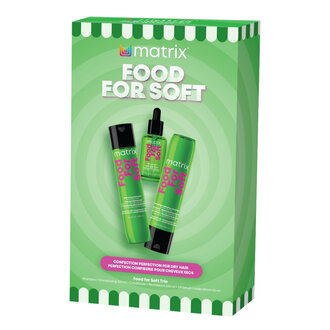 Matrix Trio hydratant "Food For Soft" (2x300ml/10.1oz, 50ml/1.69oz)