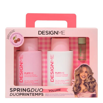 Design.Me Duo de printemps volume "Puff.Me" (2x300ml/10.1oz, 10ml/0.34oz)