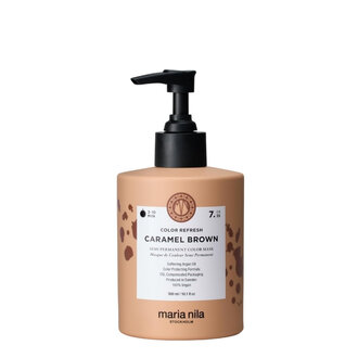 Maria Nila Masque de couleur "Color Refresh" 7.35 - Caramel Brown