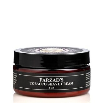 Crown Shaving Co. x Farzad's Barbershop - Crème à raser "Tobacco Shave Cream" (240ml/8.0oz)