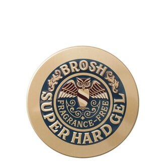 Brosh Pomade Fragrance-Free Super Hard Gel (115g/4.0oz)