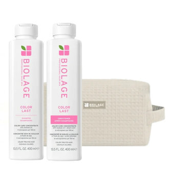 Biolage Professional Duo couleur "Color Last"  + pochette gratuite (2x400ml/13.5oz)