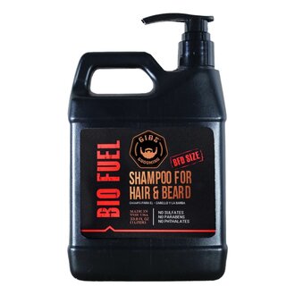 Gibs Grooming Shampoing pour les cheveux et la barbe "Bio Fuel"