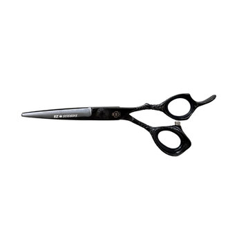 EZ Scissors Dragon Black Cutting Shears (13.97cm/5.5") - Right-Handed