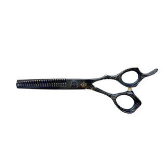 EZ Scissors Dragon Black 27-Tooth Thinning Shears (13.97cm/5.5")