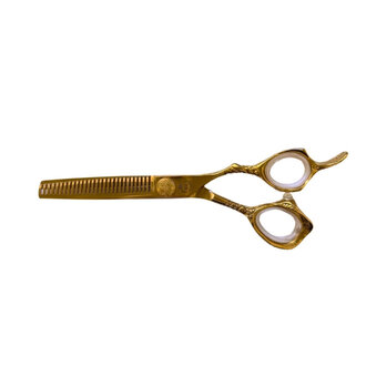 EZ Scissors Dragon Gold 27-Tooth Thinning Shears (13.97cm/5.5")