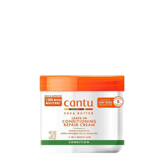 Cantu Crème réparatrice sans rinçage au beurre de karité (400ml/13.5oz)