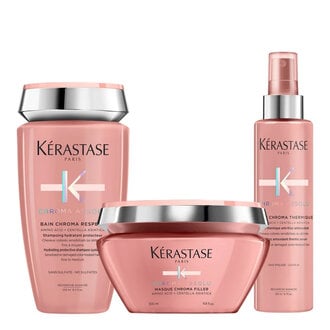 Kérastase Paris Chroma Absolu Deep Repairing Trio For Color-Treated Hair (250ml/8.5oz, 210ml/7.1oz, 150ml/5.1oz)
