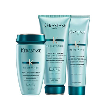 Kérastase Paris Resistance Force Architecte Repair Trio (250ml/8.5oz, 200ml/6.8oz, 150ml/5.1oz)