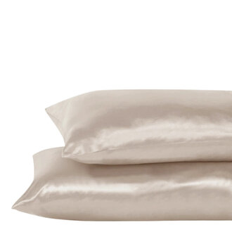 Taie d'oreiller en satin Standard/Queen - Nude