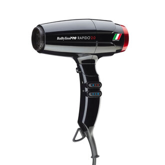 BaByliss PRO Rapido 2.0 High Performance Professional Ionic Light Hairdryer - 1875 Watts