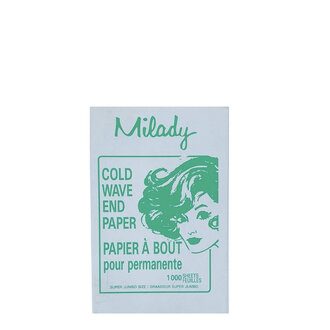 Cold Wave End Paper - Jumbo (2 1/2" x 4") 1000 Sheets