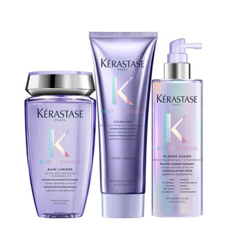 Kérastase Paris Trio hydratant et éclaircissant Blond Absolu (2x250ml/8.5oz, 190ml/6.42oz)