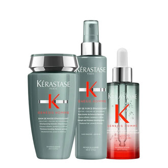 Kérastase Paris Trio épaississant Genesis Homme (250ml/8.5oz, 150ml/5.1oz, 90ml/.04oz)