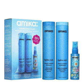 Amika: Trio hydratant "Hydration Heavyweights" (2x275ml/9.2oz, 60ml/2.0oz)