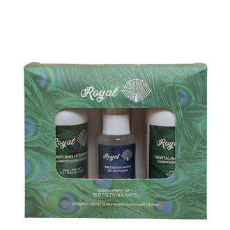 Royal Trio voyage Royal ( 2x200ml/6.7oz, 50ml/1.69oz)