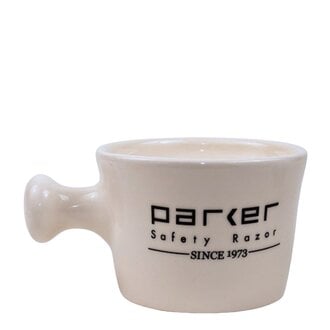 Parker Bol à raser en céramique "Apothecary Shaving Mug" – Ivoire