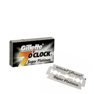 Lames de rasoir à double tranchant "7 O'Clock Super Platinum" (10 unités)