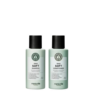 Maria Nila Duo voyage hydratant "True Soft" (2x100ml/3.4oz)