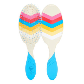Wet Brush Pro Brosse à démêler "Pro Detangler Retro Swirl" - Blue
