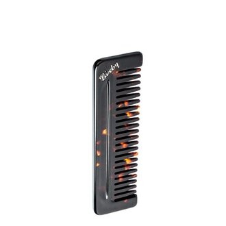 Bixby The Original Peigne à large dents 3mm d'espacement (133mm/5.24") - Tabac