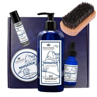 Henri et Victoria Ensemble de soins de la barbe "Deluxe Beard Care Kit" - Navigateur