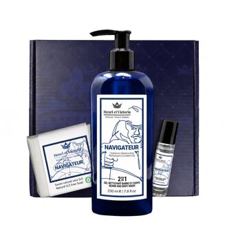 Henri et Victoria Ensemble de soins pour la douche "Shower Kit" - Navigateur