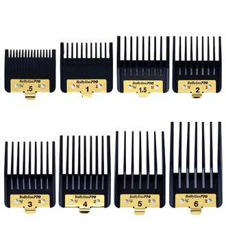 BaByliss PRO Ensemble de 8 guides de coupe "FXPCG Premium Clipper Guards"